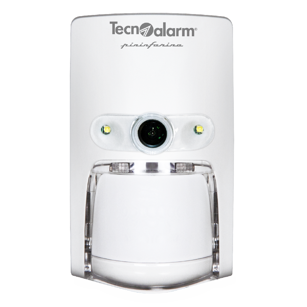 TECNOALARM EV CAM BWL - RILEVATORE VOLUMETRICO WIRELESS - INFRAROSSO CON FOTOCAMERA INTEGRATA