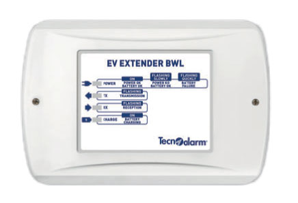 TECNOALARM EV EXTENDER BWL Modulo wireless di estensione della copertura radio per centrali serie 