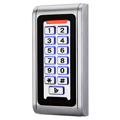 CONTROLLO ACCESSI AUTONOMO
ACCESSO CON TASTIERA E EM RFID